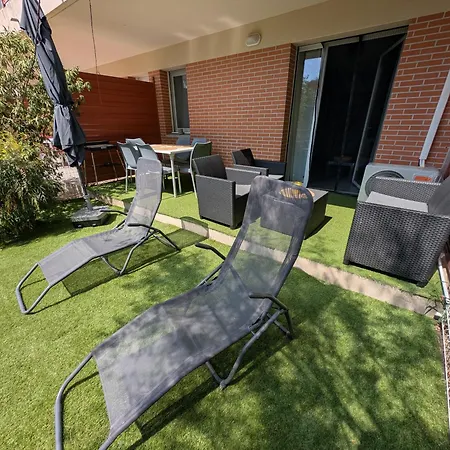 Cocon Avec Jardin Privatif, Piscine & Parking A Apartment Argelès-sur-Mer
